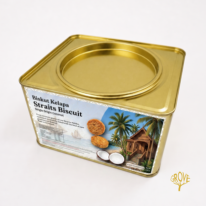 Straits Coconut Biscuits – 230g Gift Tin